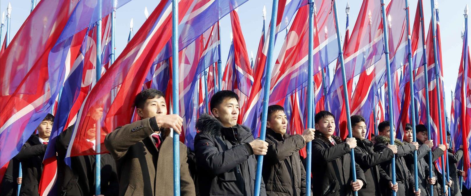 עצרת הזדהות עם המנהיג בקוריאה הצפונית, השבוע