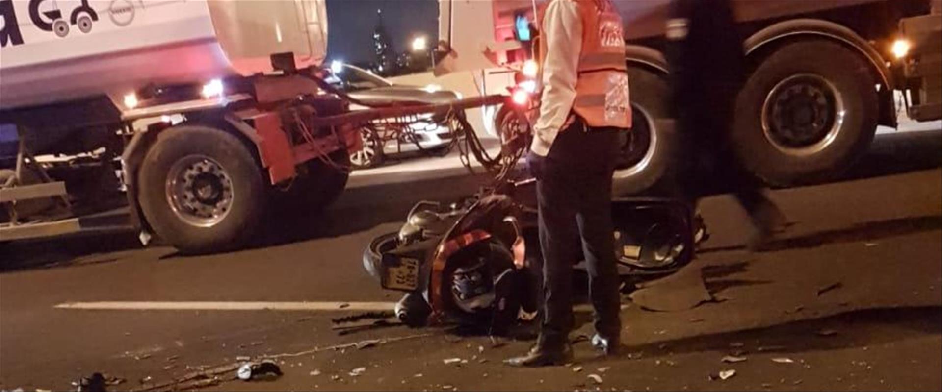 זירת התאונה בכביש 431