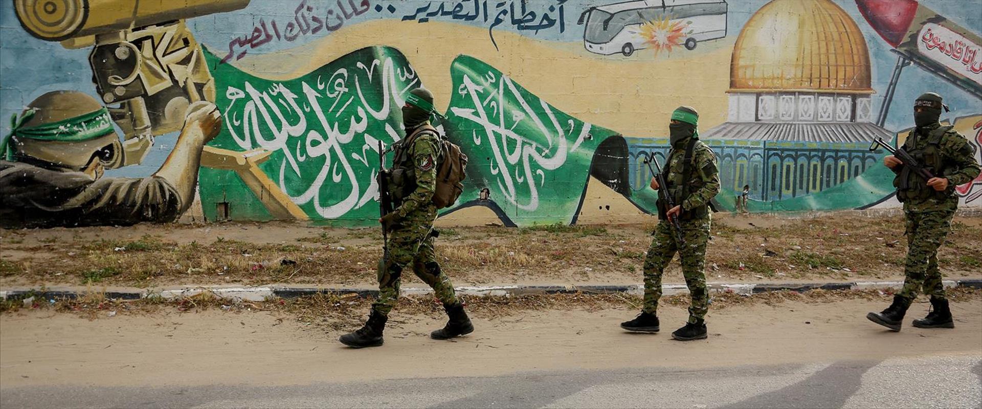 פעילי הזרוע הצבאית של חמאס בעזה, בשנה שעברה