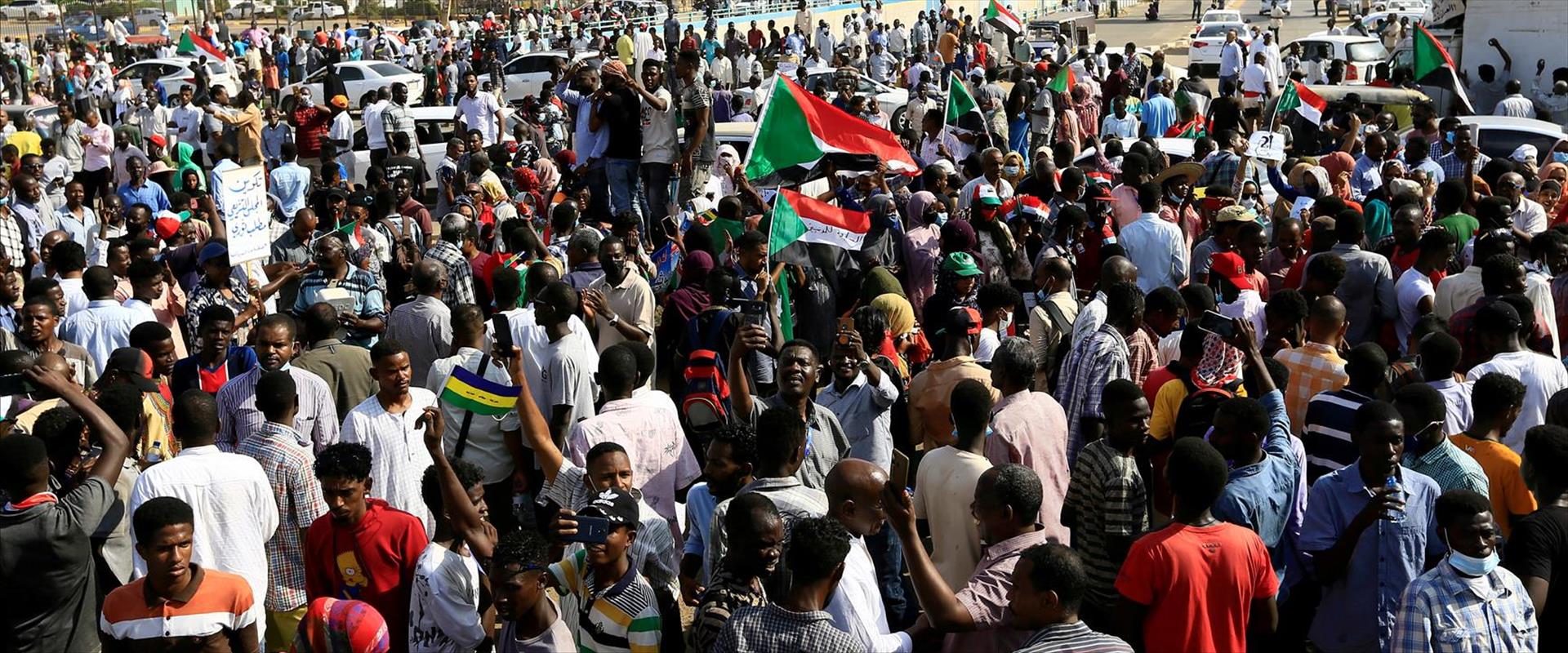 מהמחאות בסודאן