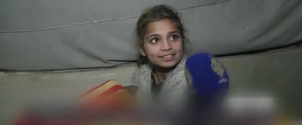 שהד בת ה-10, פליטה סורית