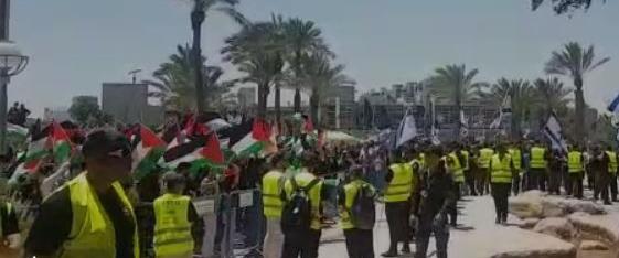 אוניברסיטת בן גוריון מאשרת הפגנה עם דגלי פלסטין