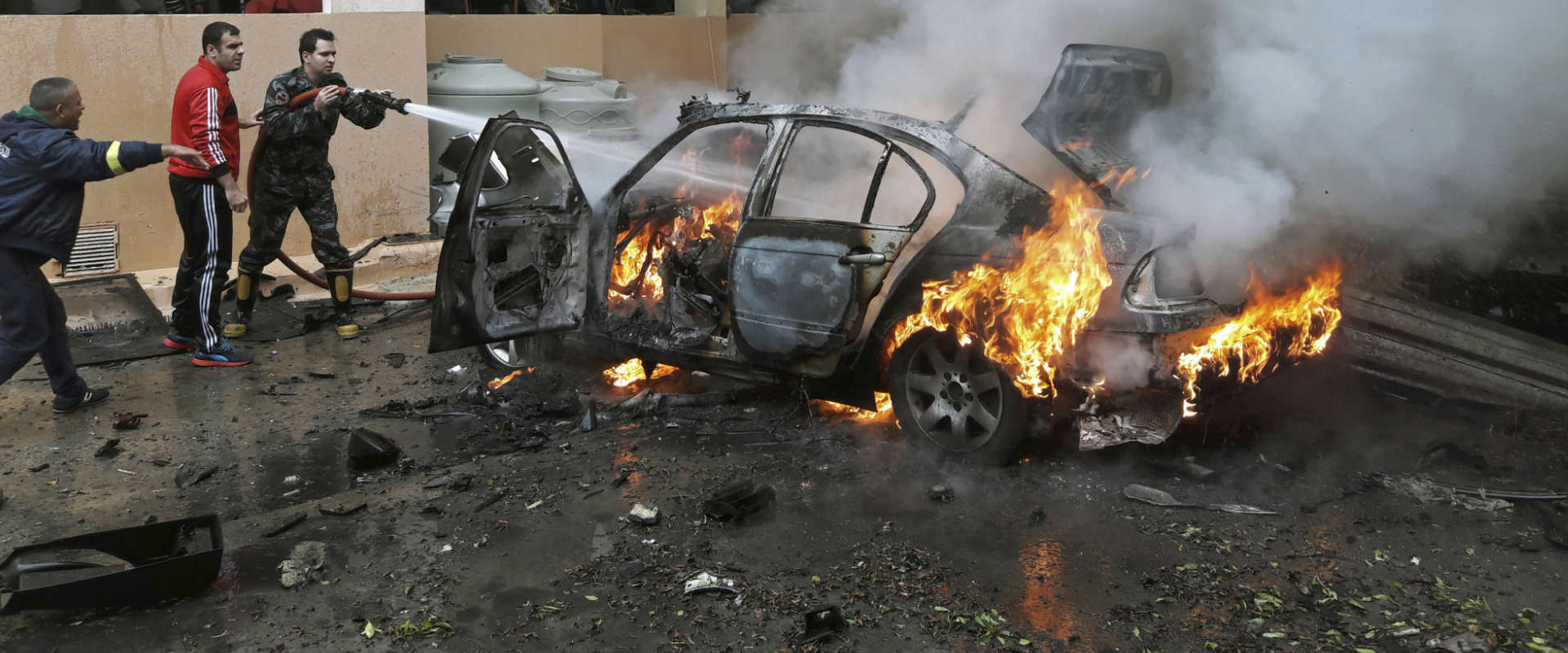 הפיצוץ במכוניתו של מוחמד חמדאן