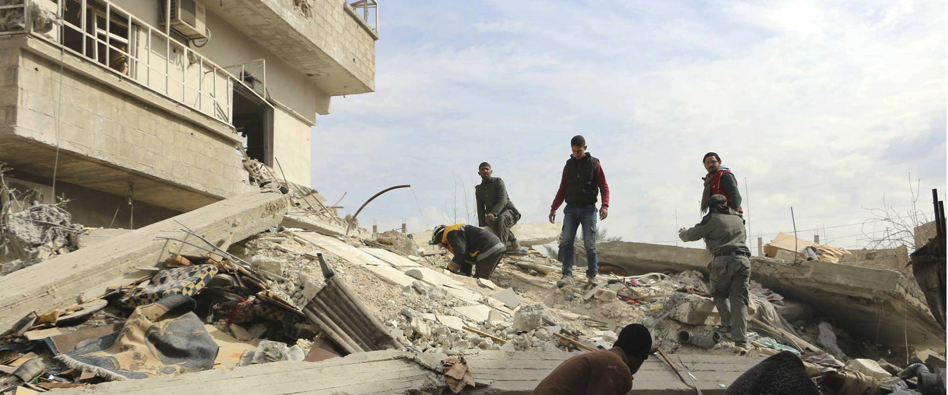 הפצצה סמוך לדמשק בסוריה, 6.2.18