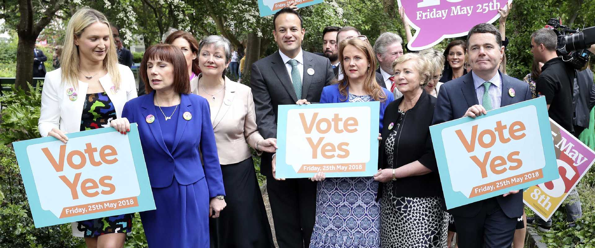 ראש ממשלת אירלנד ופעילים, טרם ההצבעה