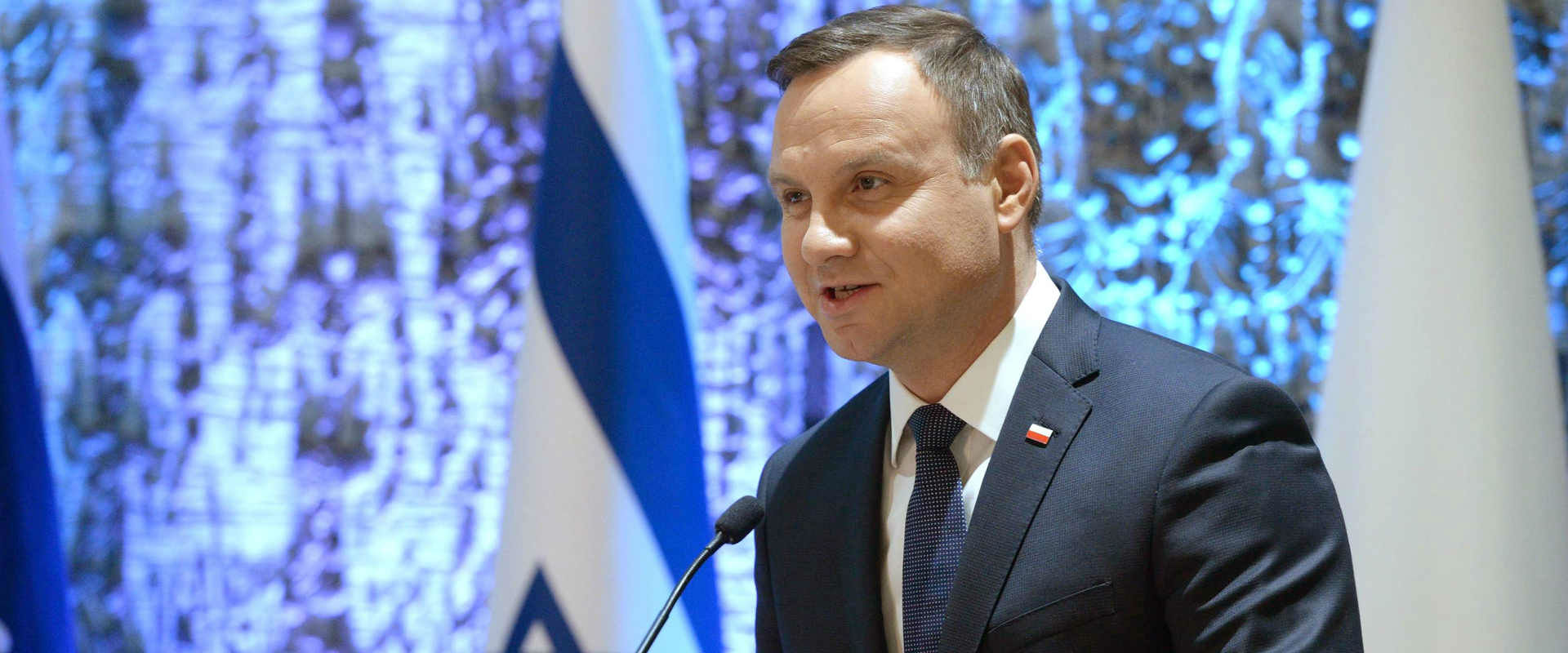 נשיא פולין אנדז'יי דודה בישראל